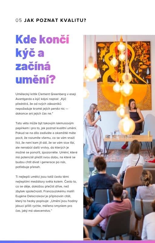 Kapitola 05 — Kde končí kýč a začíná umění?